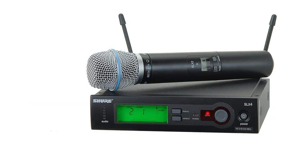 Shure SLX24/BETA87A Handheld Wireless System – Proud Audio Visual